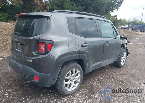 2018 Jeep Renegade Latitude 4X4 из США, поврежденный, VIN ZACCJBBB1JPG87201